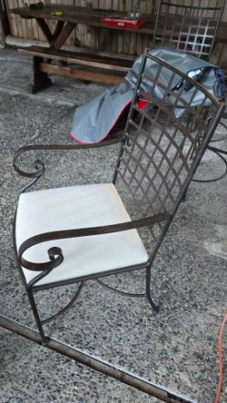 Iron chairs