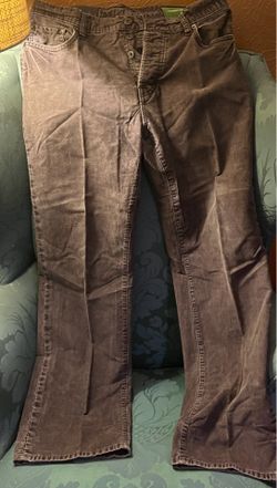 Y2K/GAP/Men’s/Straight Fit/Brown Corduroy Jeans Dark Wash Mid Rise Size 32, 32