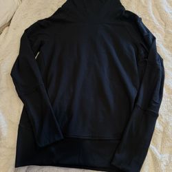 Women’s Lululemon Black Lightweight Cotton Top Size 4