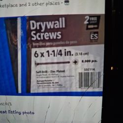 2 Boxes Of Drywall Screws