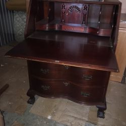 Secretary Dresser Antique 