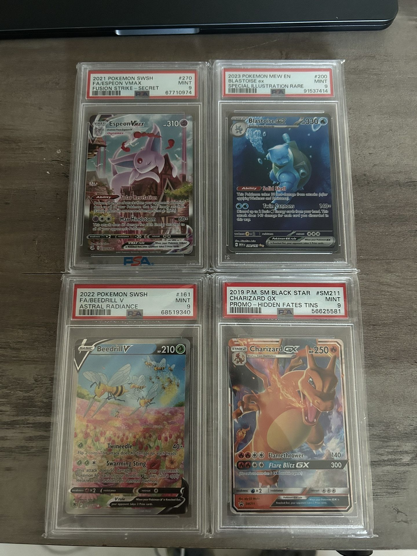 Pokemon PSA Slabs