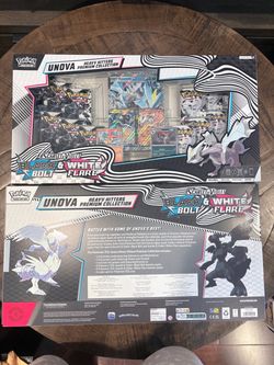 2025 Pokémon Scarlet & Violet Black Bolt & White Flare Unova Heavy Hitters Premium Collection (Costco Exclusive)