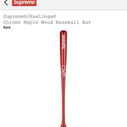 Supreme Chrome Bat