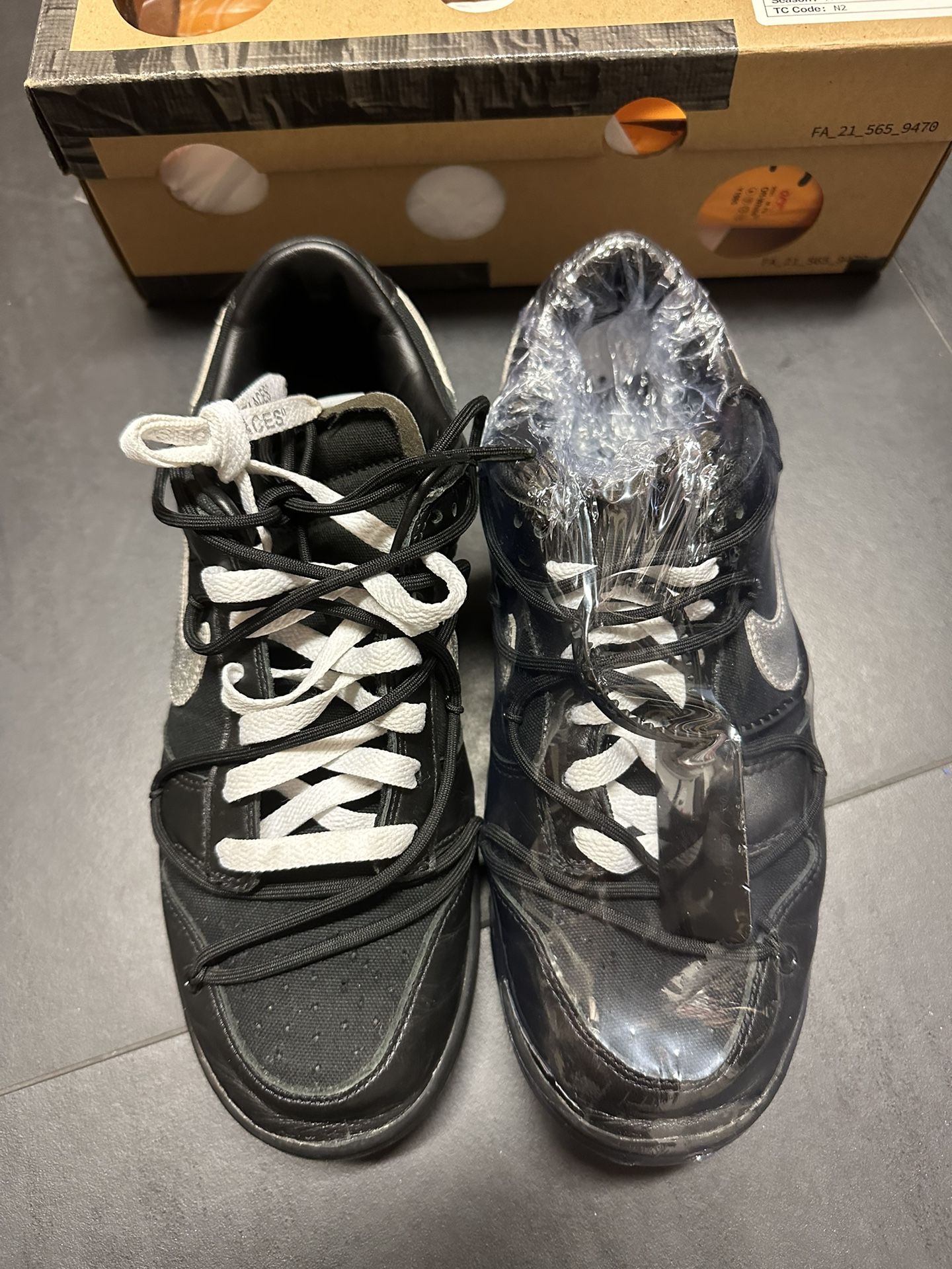 Nike Dunk Off White Lot 50/50 Virgil Abloh - Main Image