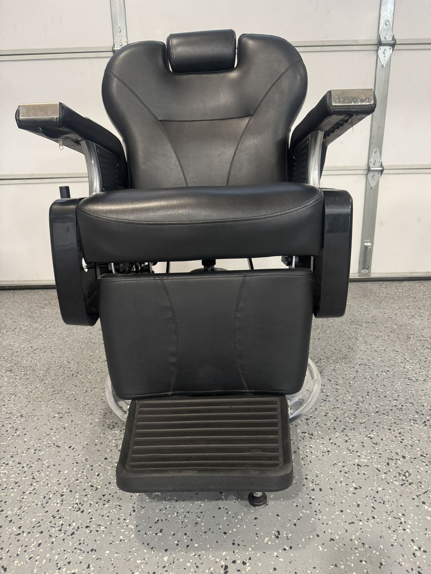 Black Barber Chair
