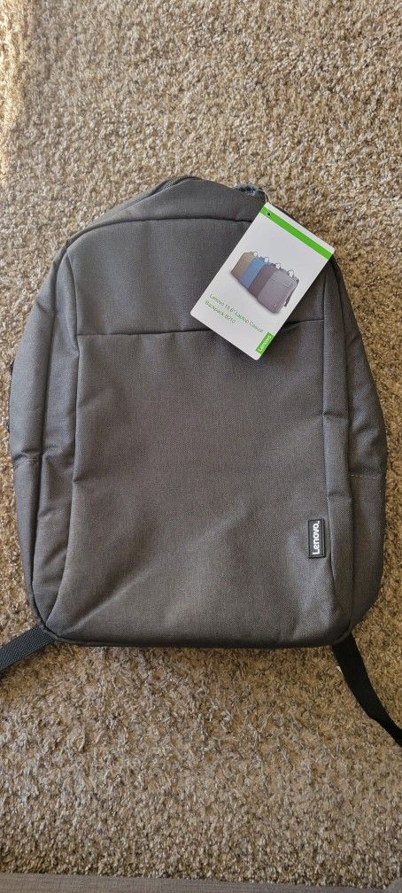New Lenovo GREY 15.6" Laptop Casual Backpack B210