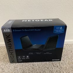 Nighthawk 8 Stream Tri-Band Wi-Fi Router