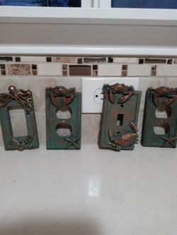 Set Of 4 Decorative Electrical Outlet Covers