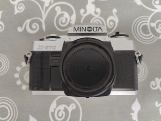 Vintage Minolta X-370 35mm SLR Film Camera – Body Only (Untested)