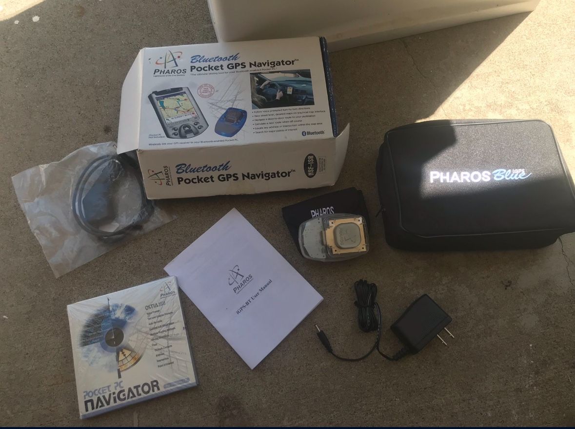 Pharos Portable GPS Navigator Wireless Technology (PT200)