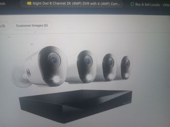 Night owl 4 channel 2k 4mp dvr with 4mp camera