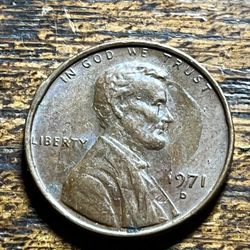 1971 D Penny 