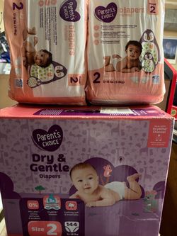 Parents choice size 2 diapers