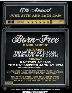 Born free grass pass Saturday 2026