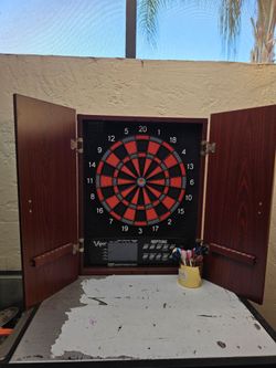 Dart Board Cabinet