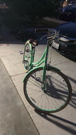 Green Cruiser Bicycle