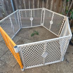 Toddleroo by North States Superyard 6 Panel Playard Baby Gate 32"-192"