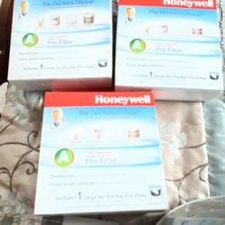 Honeywell Pre Filter Kit - 3 New In Box And 1 New Out Of Box  