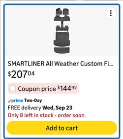 Kia Telluride 2020 All Weather Smart Liner floor mats