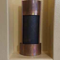 Indoor Outdoor Water Fountain. COPPER & SLATE with Pump