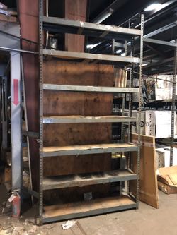 Warehouse storage racks