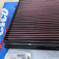GMC Canyon K And N Engine Air Filter