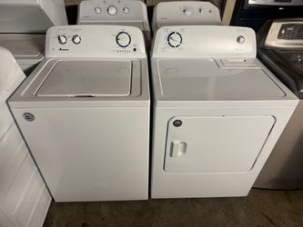 Amana washer and electric dryer HE 3.5&7.0 CUFT