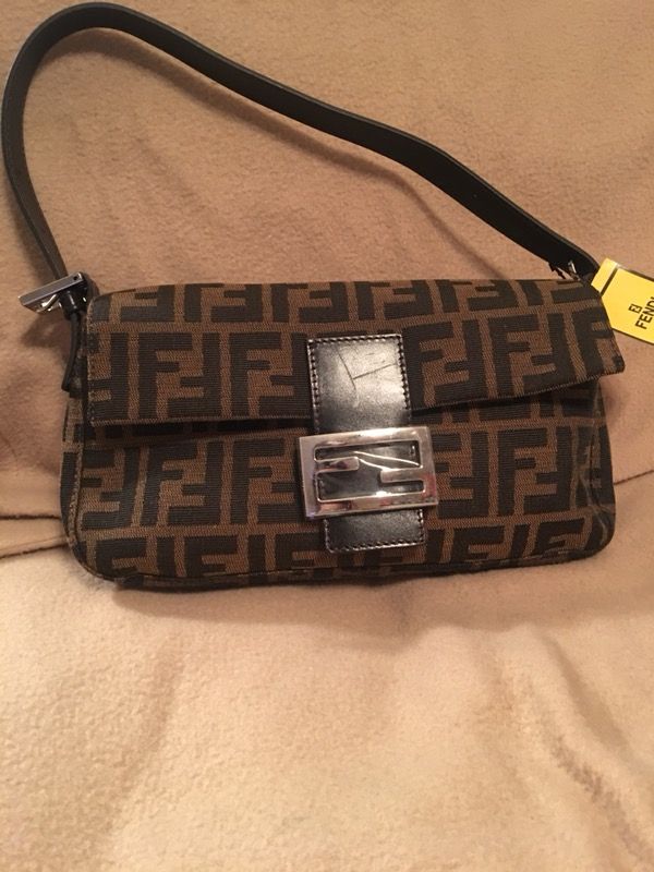 Fendi Zucca shoulder bag