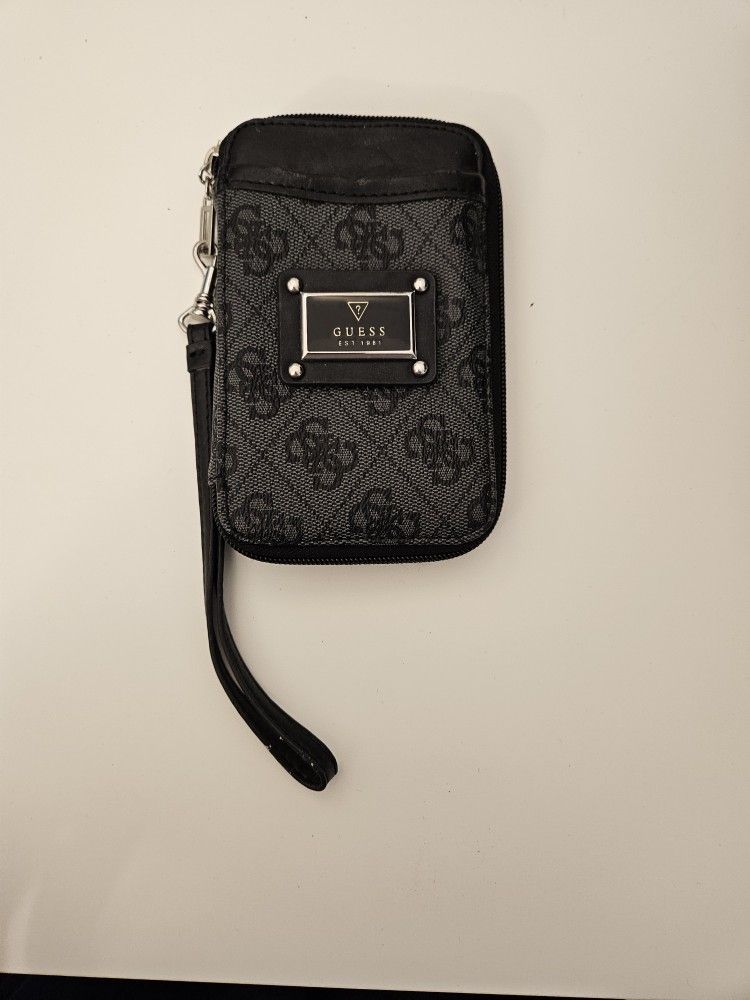 Authentic Guess Wristlet Wallet