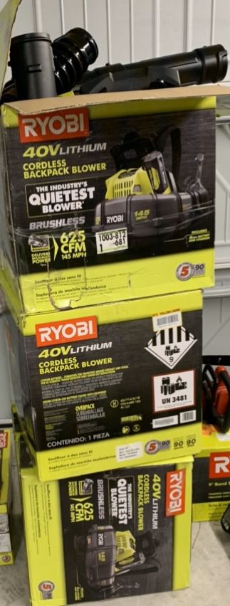 Ryobi 40v backpack leaf blower for Sale in Houston, TX - OfferUp