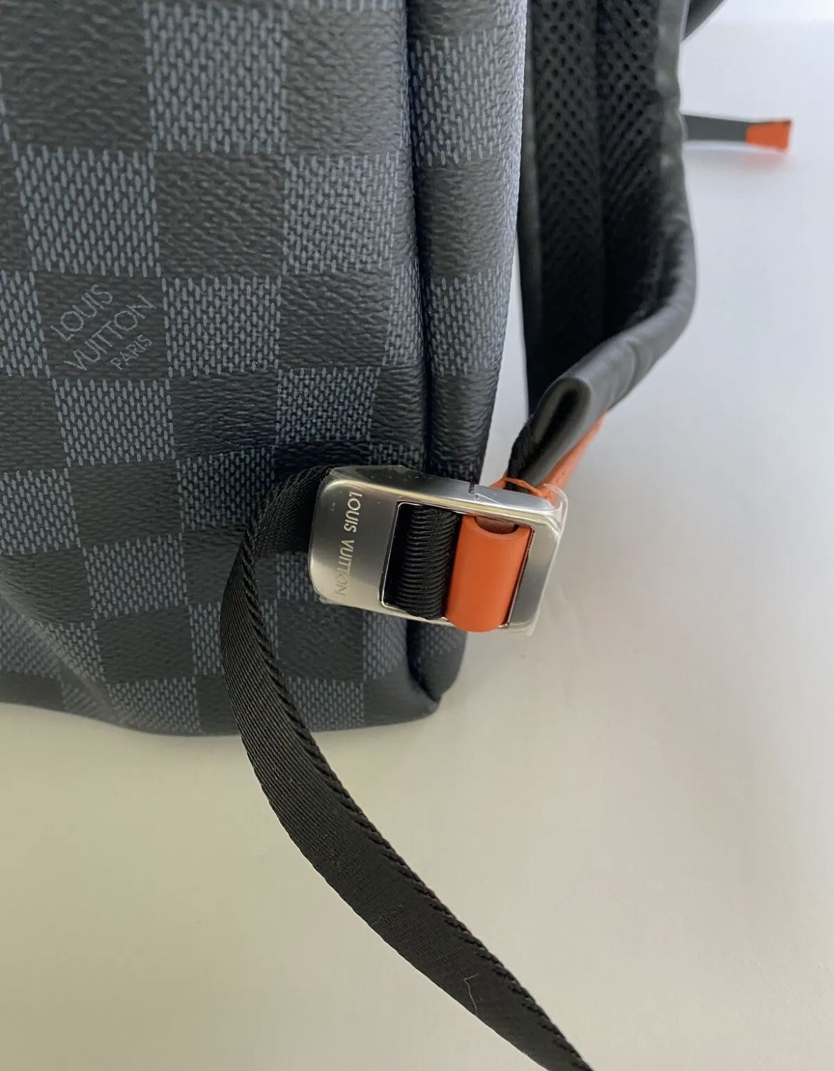 LOUIS VUITTON Damier Cobalt Race Discovery Backpack PM