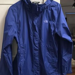 Woman’s Large/XL North face rain jacket