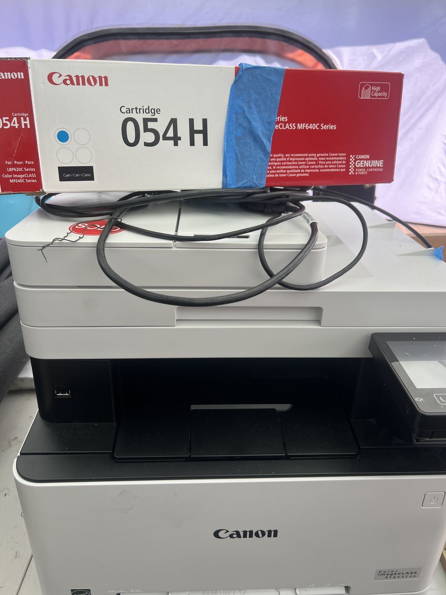 CANON IMAGECLASS MFB644CDW COLOR LASER PRINTER WITH FRESH TONER CARTRIDGE