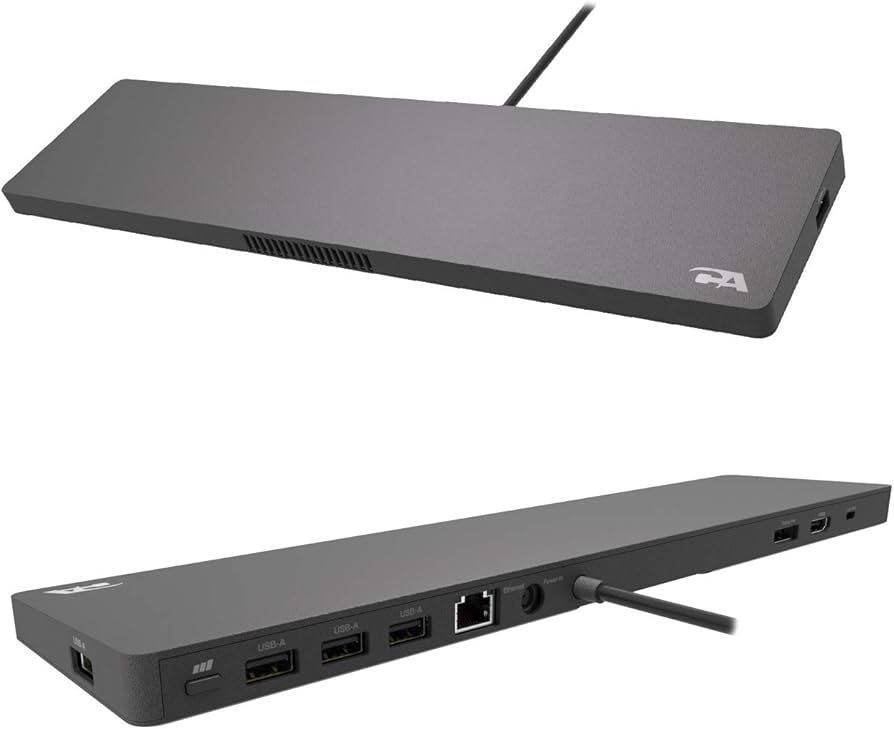 Cyber Acoustics Essential DS-2000 USB 3.1 Gen 2 Type-C Docking Station