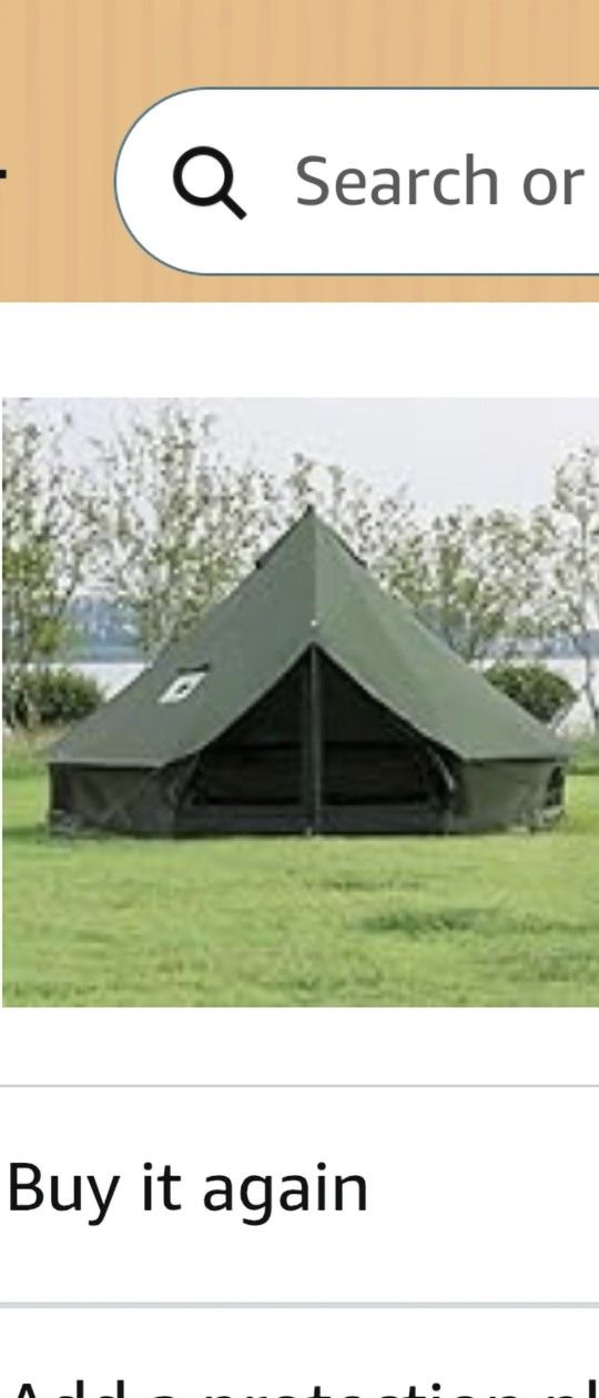Brand New (GREEN) Oxford Bell Tent for Family Camping