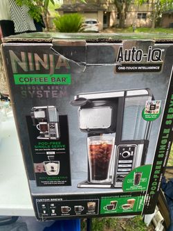 NEW Ninja coffee bar single serve system Auto-IQ One Touch Intelligence new in the box