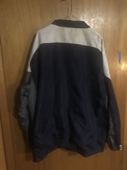 Dunbrooke NFL Seattle Seahawk Jacket SI Men’s Blue Gray Windbreaker Size XXLarge