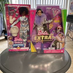 Barbie Space Discovery And Barbie Extra