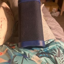 Blue Skullcandy Bluetooth Speaker 