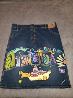 Jean Skirt 'The Beatles'