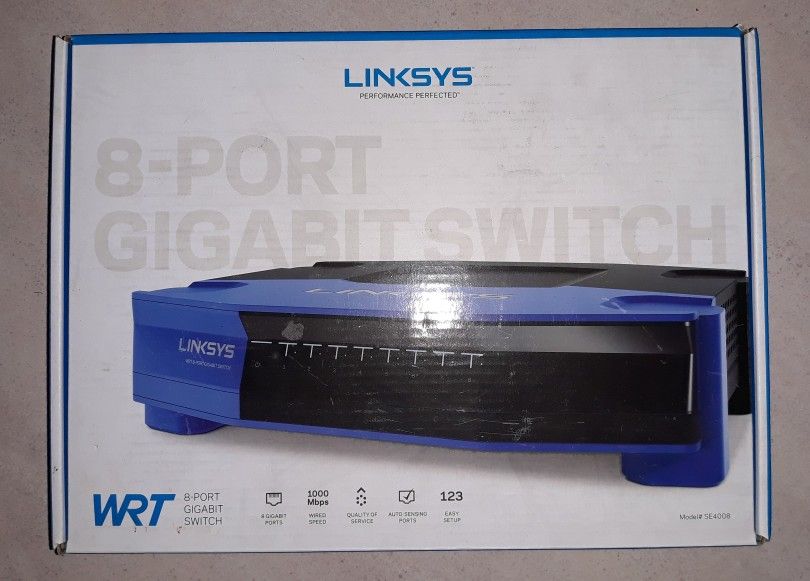 Linksys 8-Port Gigabit Ethernet Switch