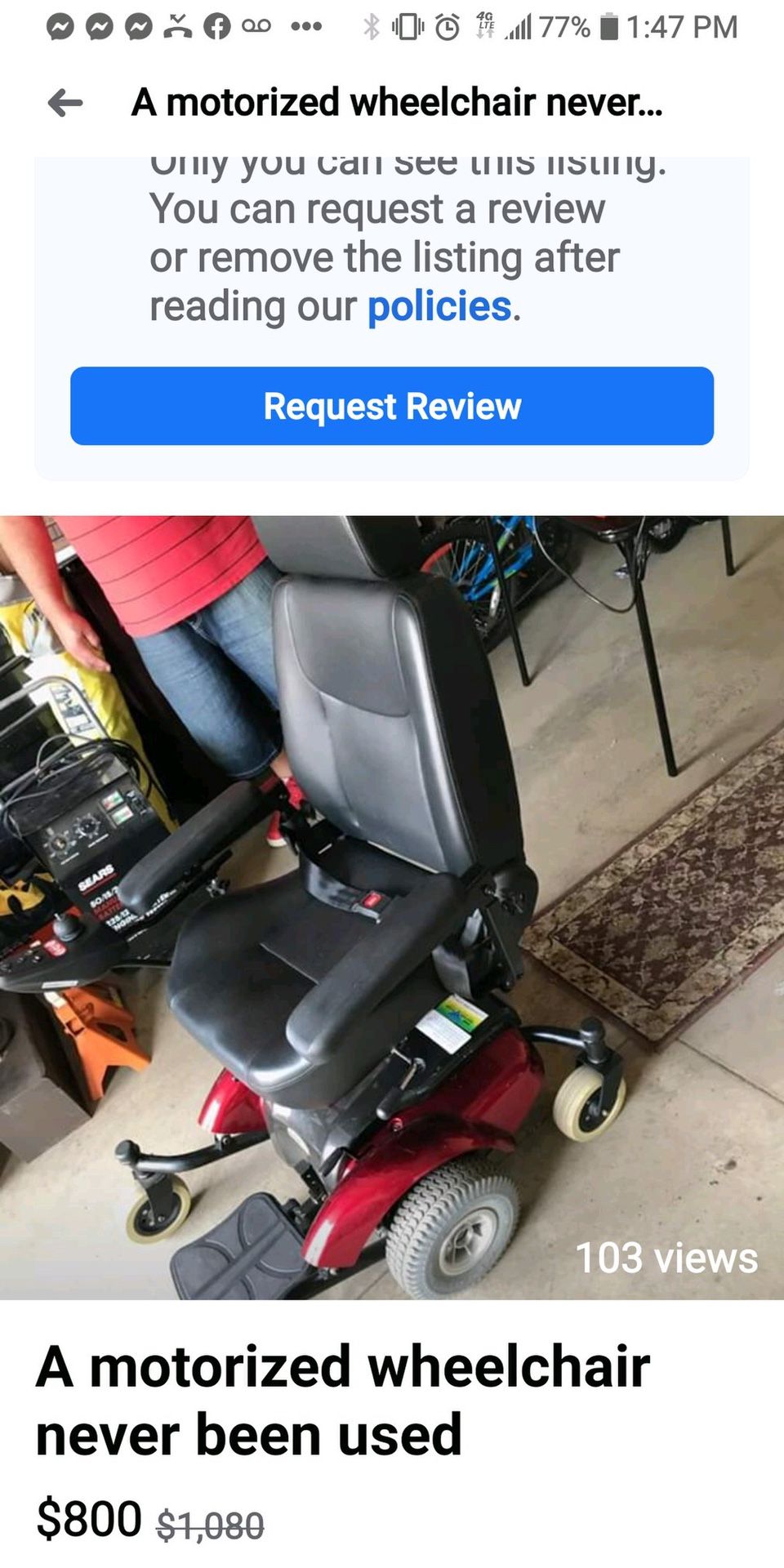 Moter wheel chair