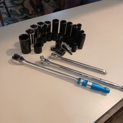 Deep Well & Standard Impact Socket Sets