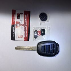 Key replacement for Toyota Corolla