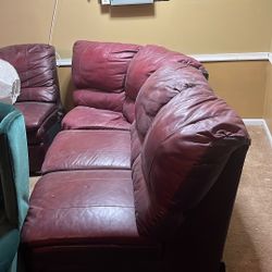 Leather Couch