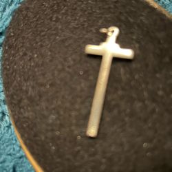 2” Silver Cross.      $10
