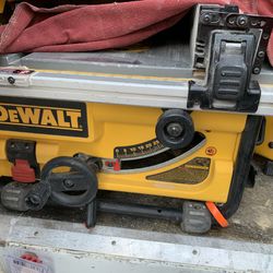 Table Saw 10” ,Finish Nailer ,Graco  Paint Sprayer Pack out Radio 