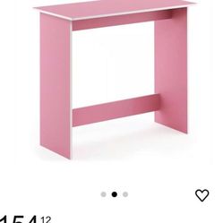 32 Inch Desk (pink Like New)