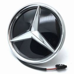Illuminated Mirror Star Emblem Grille Badge